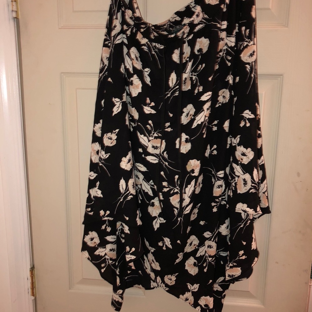 Lauren Ralph Lauren handkerchief drawstring skirt